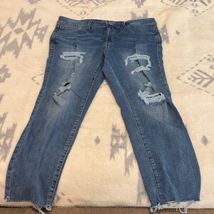 Maurices Ripped Denim Jeans